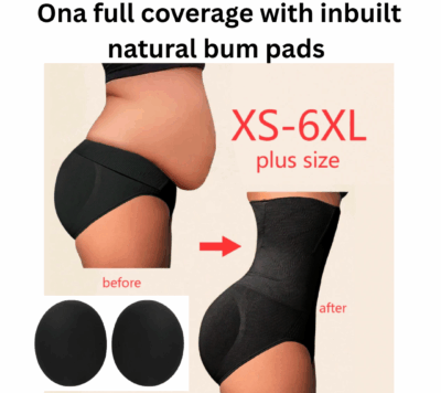 Padded firm high waist shaper panty