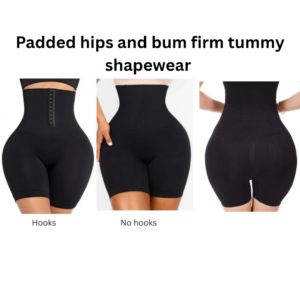 Padded shaper with hooks OR no hooks